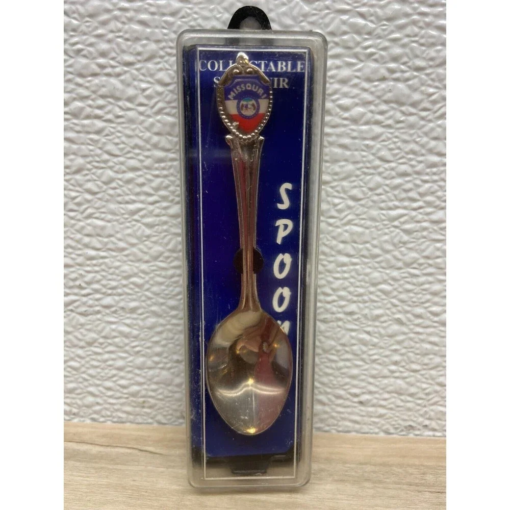 Vintage Missouri Flag Collectible Spoon